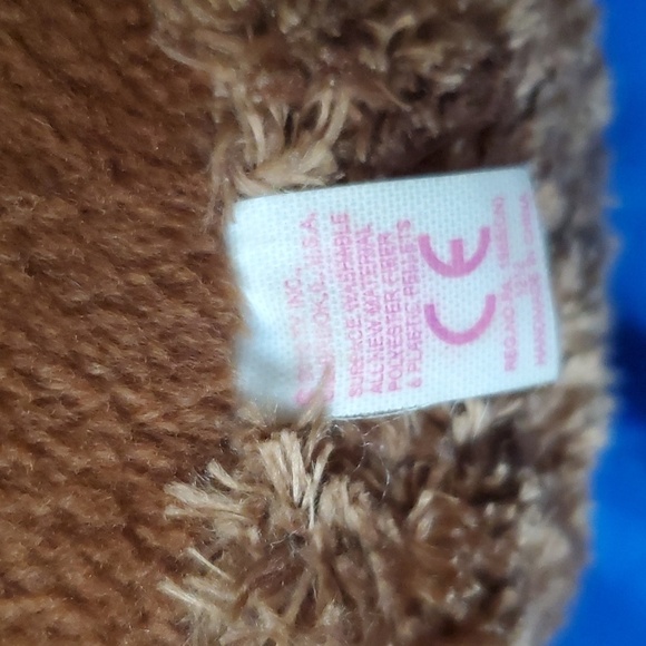 TY Beanie Ballz Charlie Baboon Monkey Plush Round Ball Stuffed Animal Toy - Picture 8 of 9